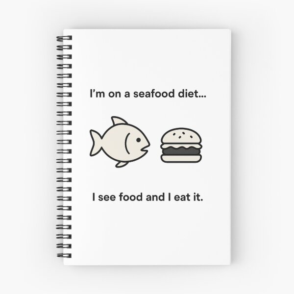 Item preview, I'm On A Seafood Diet designed and sold by Owcomm.