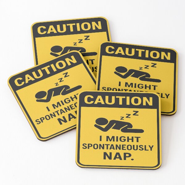 Item preview, Caution Spontaneously Nap designed and sold by Owcomm.