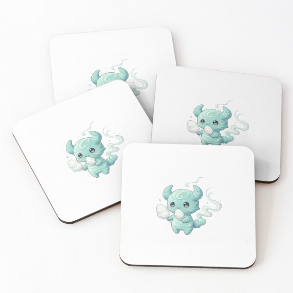 Item preview, Playful Wind Spirit Holding Cotton Candy designed and sold by gint kawaii.