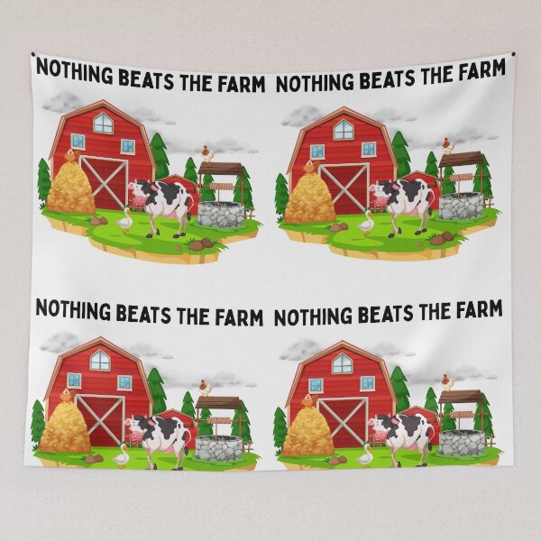 Item preview, ? Nothing Beats the Farm – Wear Your Roots designed and sold by NCC-Store.