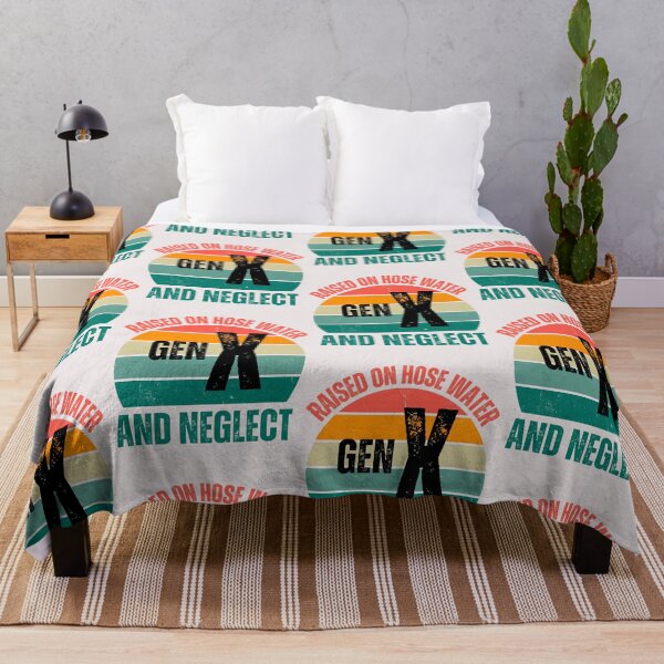 Item preview, Raised on hose water and neglect ,Gen X meme 2025 designed and sold by erozzz.