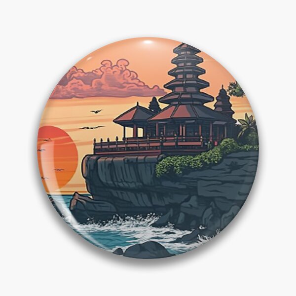 Item preview, Bali Tanah Lot Temple designed and sold by likbatonboot.