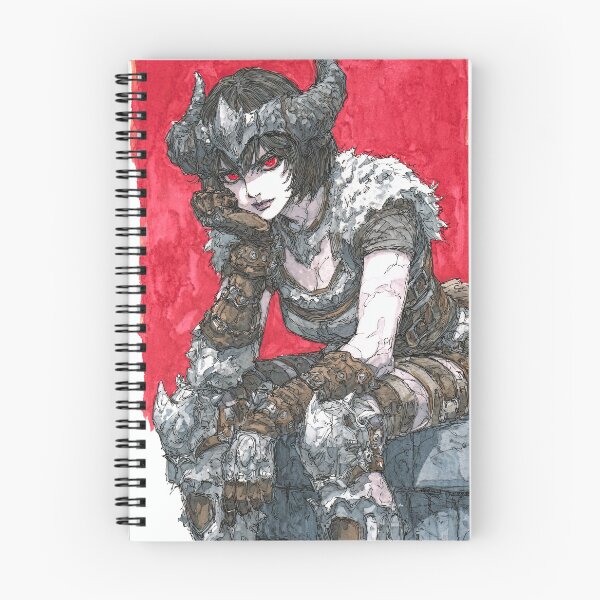 Item preview, A fierce sorceress wielding arcane crimson magic. designed and sold by Piotrek0001.