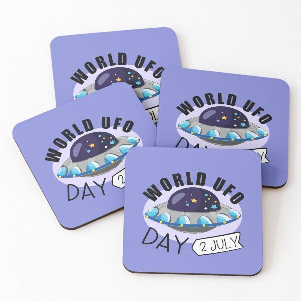 Item preview, 2 July World UFO Day - Wacky Holidays designed and sold by ChemicalXShop.