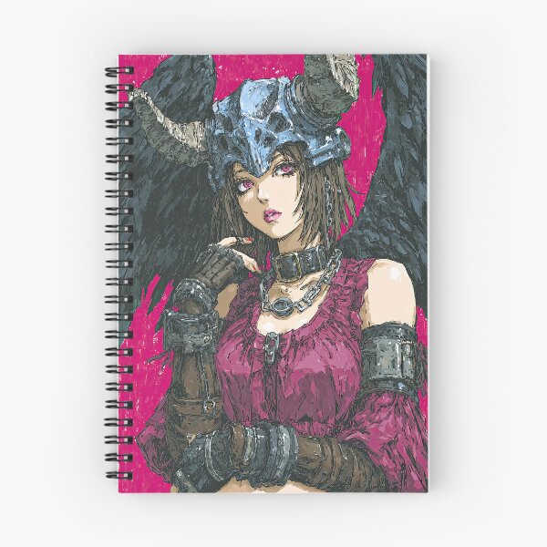 Item preview, Retro warrior with wings against a magenta sky. designed and sold by Piotrek0001.