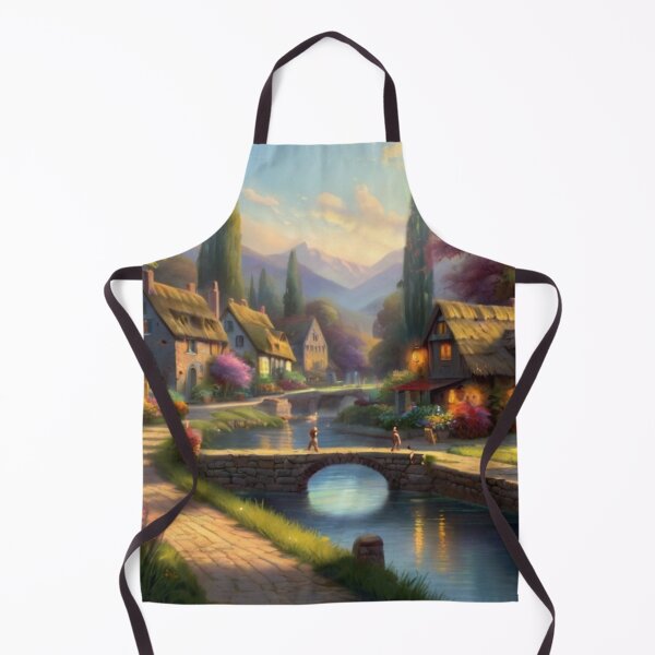 Item preview, Quiet Village Afternoon by the Canal designed and sold by BlareBlare.