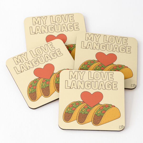 Item preview, My Love Language is Tacos designed and sold by LowBatteryBrand.