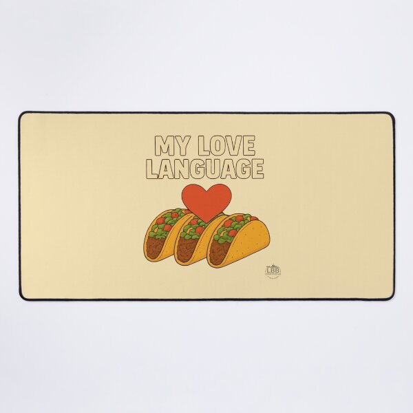 Item preview, My Love Language is Tacos designed and sold by LowBatteryBrand.