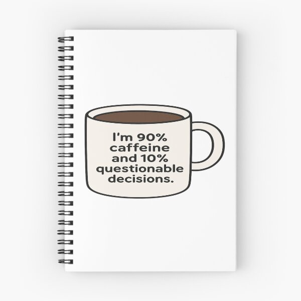 Item preview, 90% Caffeine and 10% Questionable Decisions Coffee Mug designed and sold by Owcomm.