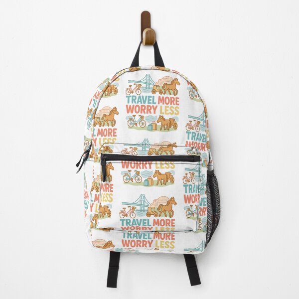 Item preview, Travel More, Worry Less – Mackinac Island Adventure designed and sold by Globalcitytees.
