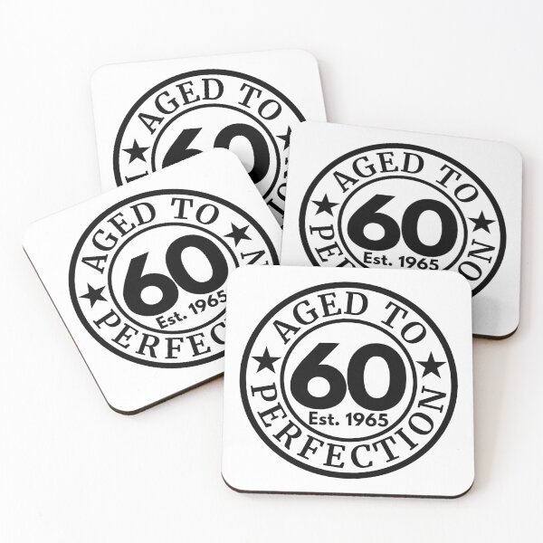 Item preview, Envejecido a la perfección 60 | Celebración de cumpleaños vintage de 1965 | Diseño del 60.º aniversario designed and sold by highflycrafts.
