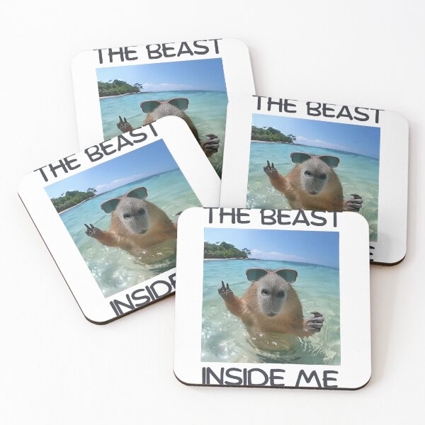 Item preview, the Beast Inside Me Meme designed and sold by Sakromonro.