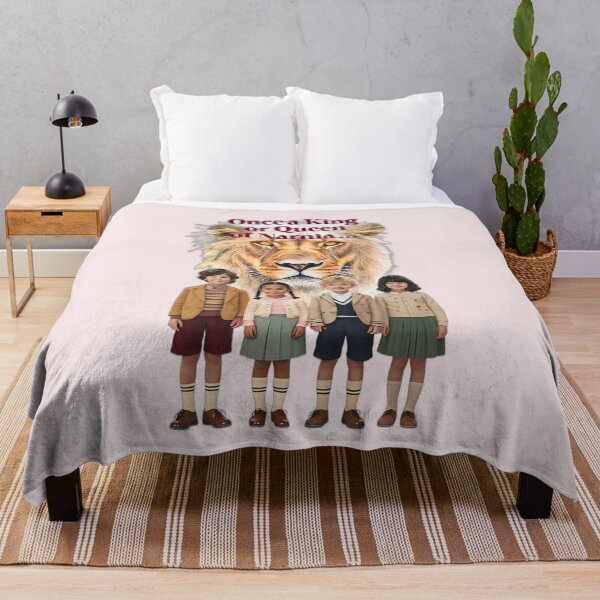 Item preview, Once a King or Queen of Narnia - Children and Aslan designed and sold by ArtisticDesignsbyLinda.