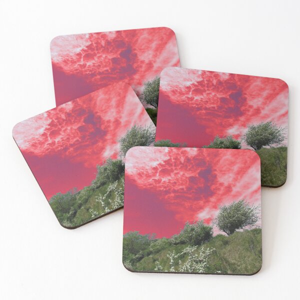 Item preview, Hawthorn Bushes, Redish Sky, Corfe Castle designed and sold by wiggyofipswich.