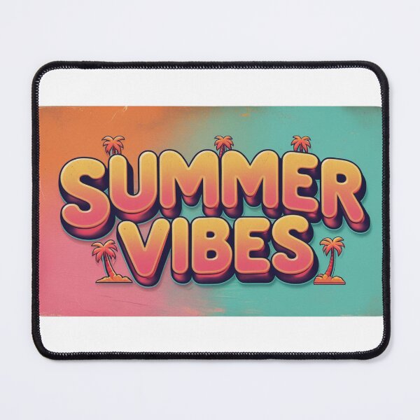 Item preview, Summer Vibes — Retro 3D typography design with a summery style designed and sold by StormArte.
