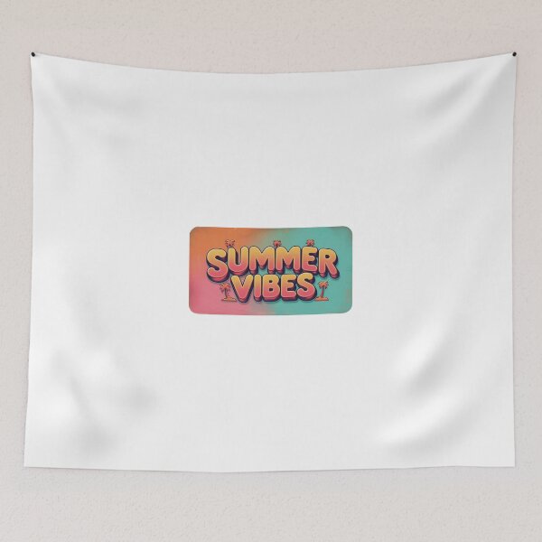 Item preview, Summer Vibes — Retro 3D typography design with a summery style designed and sold by StormArte.