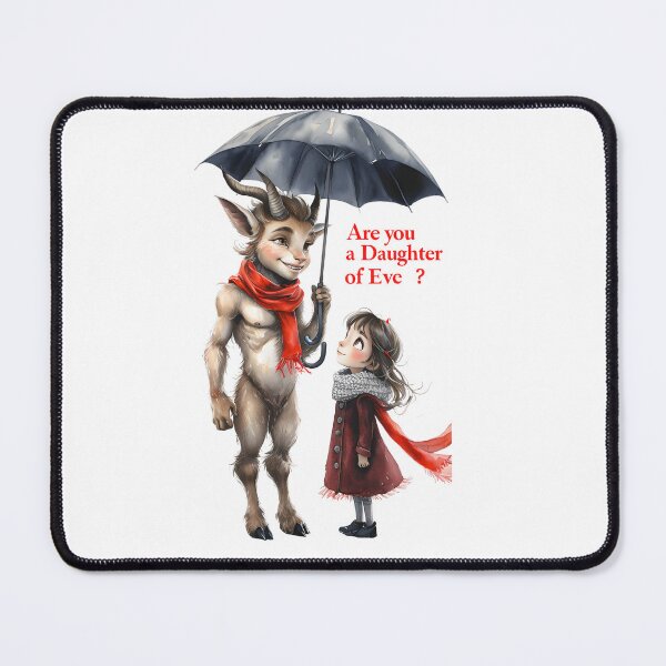Item preview, Daughter of Eve and Mr. Tumnus - Narnian Encounter designed and sold by ArtisticDesignsbyLinda.