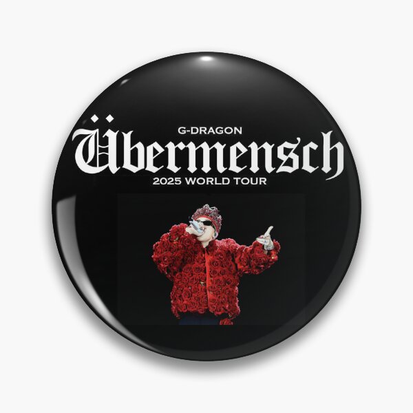 Item preview, G-DRAGON Übermensch poster 2025 World Tour comeback Big Bang kpop group designed and sold by Kpop-Noona.