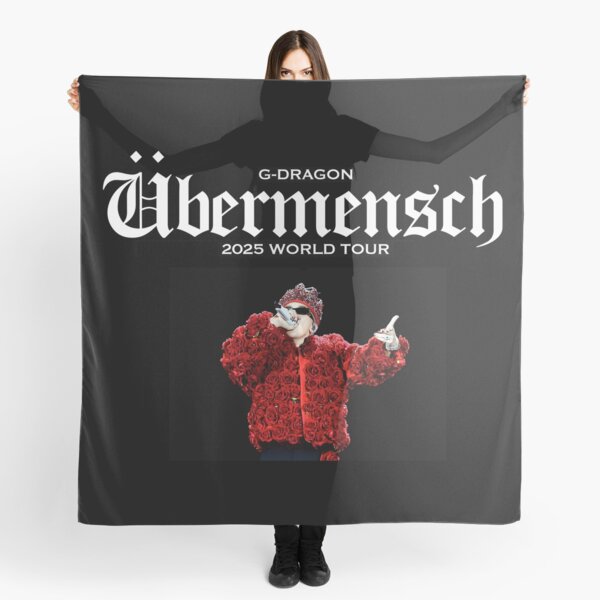 G-DRAGON Übermensch SCARF Official G-DRAGON Übermensch Scarf & Scarf Ring | Light