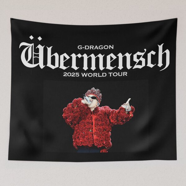 Item preview, G-DRAGON Übermensch poster 2025 World Tour comeback Big Bang kpop group designed and sold by Kpop-Noona.