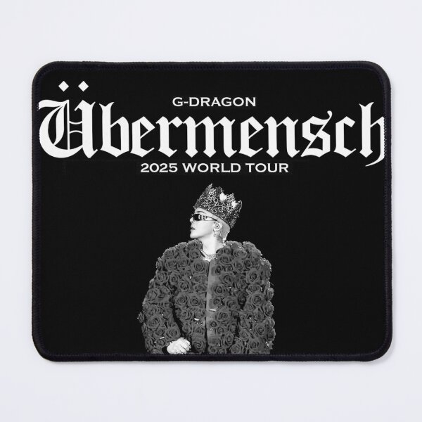 Item preview, G-DRAGON Übermensch poster 2025 World Tour comeback Big Bang kpop group designed and sold by Kpop-Noona.