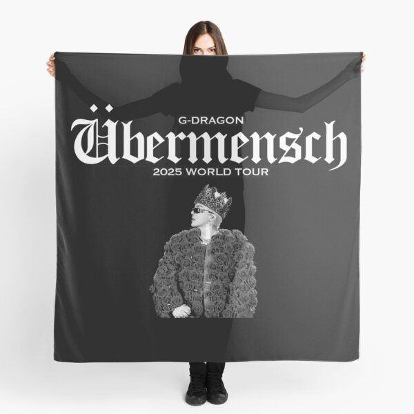G-DRAGON Übermensch SCARF G-DRAGON 2025 WORLD TOUR ÜBERMENSCH OFFICIAL MD [LIGHTSTICK