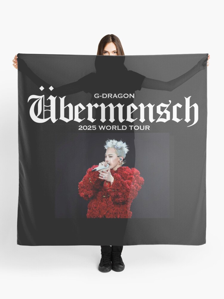GDRAGON POWER Übermensch スカーフ G-DRAGON 2025 WORLD TOUR ÜBERMENSCH OFFICIAL MD [LIGHTSTICK
