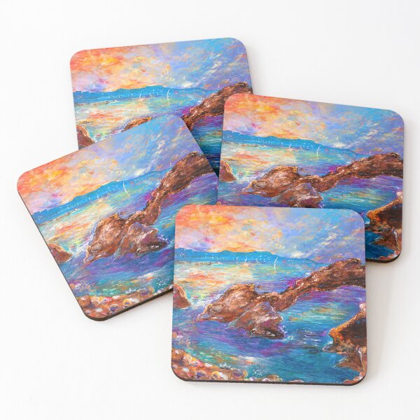 Item preview, Sunset Over the Empúries Coast designed and sold by Natalia_Shchip.