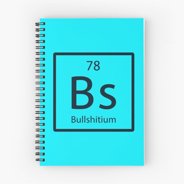 Item preview, Bullshitium Chemical Element Symbols designed and sold by Aise06.