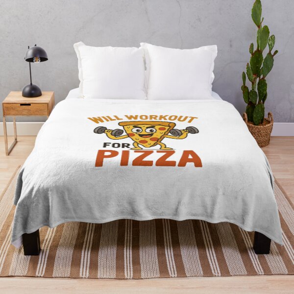 Item preview, Will Workout For Pizza designed and sold by Anupios.