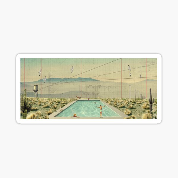 ARTIFICIAL OASIS Sticker