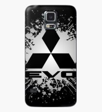 Mitsubishi Evo Hülle & Klebefolie für Samsung Galaxy