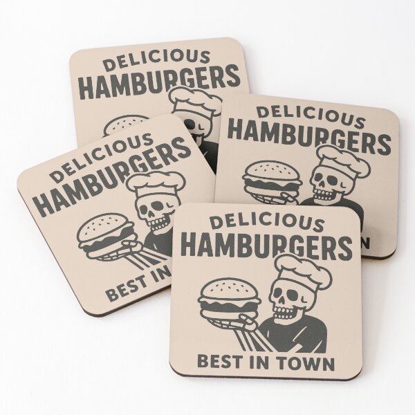 Item preview, Skeleton Chef's Best Burgers designed and sold by zzz888.