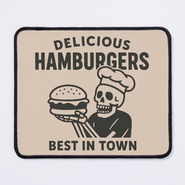 Item preview, Skeleton Chef's Best Burgers designed and sold by zzz888.