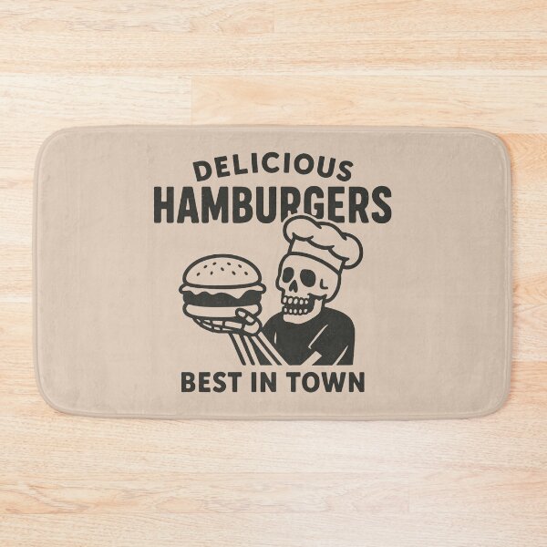 Item preview, Skeleton Chef's Best Burgers designed and sold by zzz888.