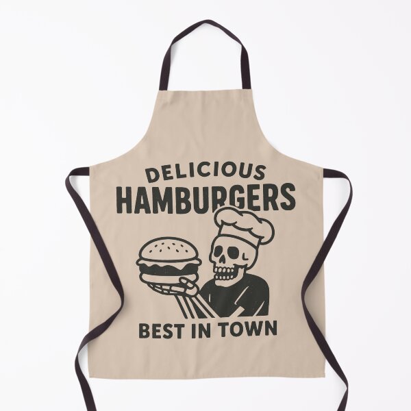 Item preview, Skeleton Chef's Best Burgers designed and sold by zzz888.