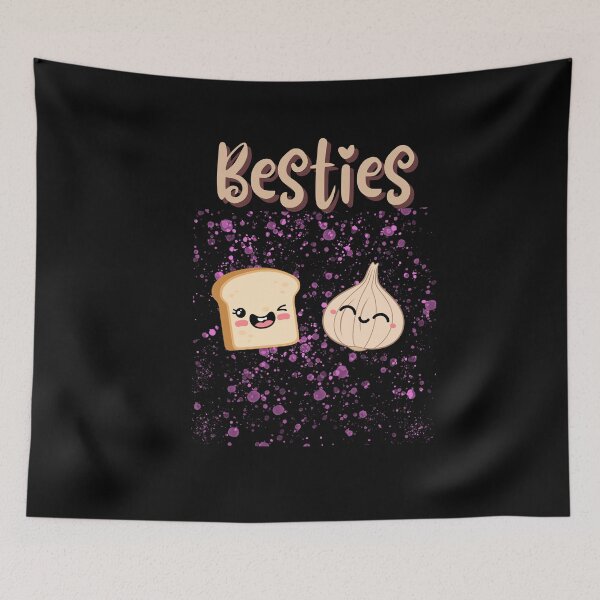 Item preview, Besties - Cute gift for best friends and garlic bread fans! designed and sold by AtushaSpark.