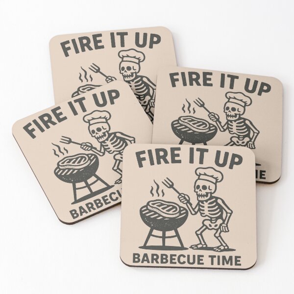 Item preview, Skeleton Grill Master: Fire It Up! designed and sold by zzz888.