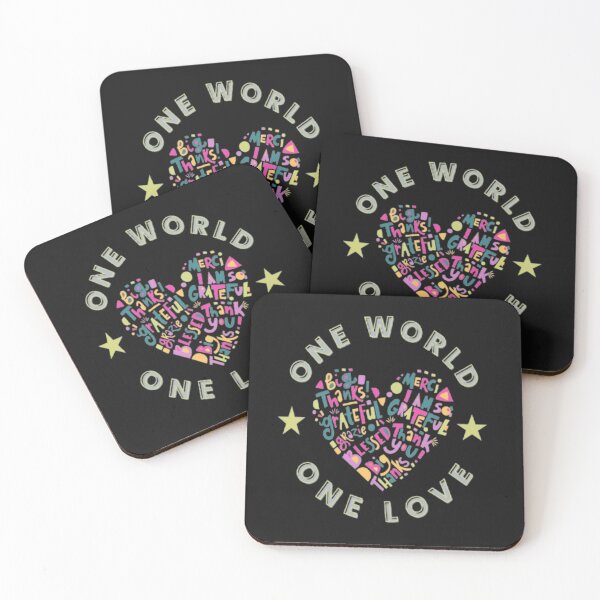 Item preview, ONE WORLD ONE LOVE designed and sold by NFini-Tee.