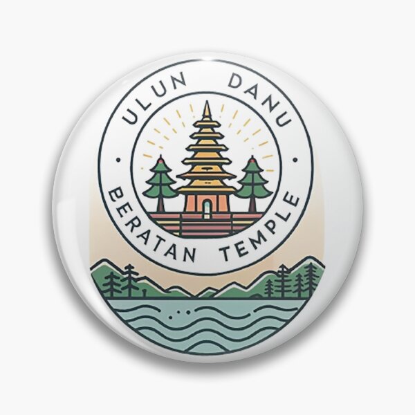 Item preview, Bali Ulun Danu Beratan Temple designed and sold by likbatonboot.