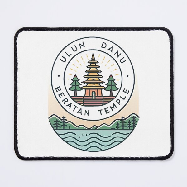 Item preview, Bali Ulun Danu Beratan Temple designed and sold by likbatonboot.