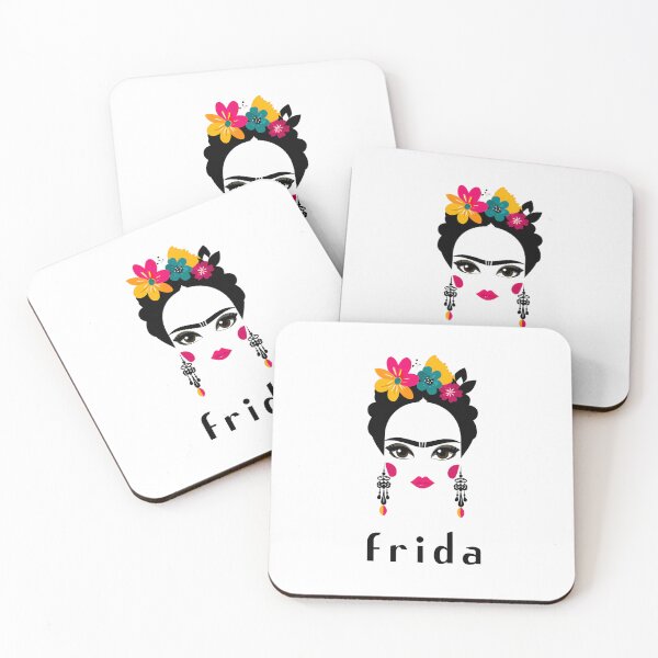 Item preview, Frida Kahlo Cartoon Art #9 - Frida Kahlo inspired designed and sold by Pop Art Rebel Prints.
