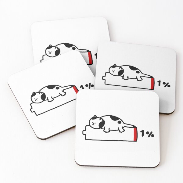 Item preview, a Cat with 1% energy designed and sold by superbaechoo.