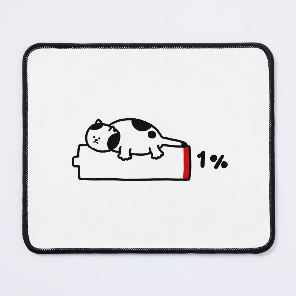 Item preview, a Cat with 1% energy designed and sold by superbaechoo.