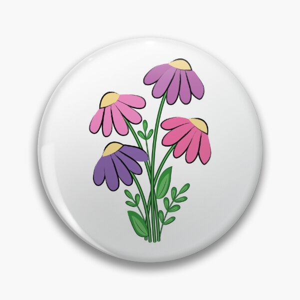 Item preview, Coneflowers designed and sold by Isma Saleem.