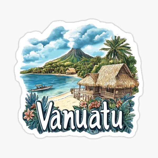 Item preview, Vanuatu Island – Volcano, Culture & Coastline designed and sold by FineArtsPro.