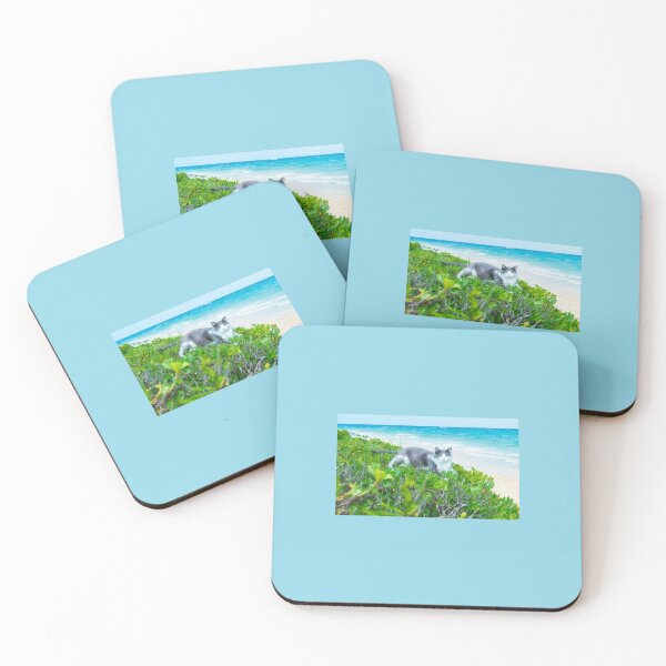 Item preview, My cat on vacation on a tropical island designed and sold by DesignFrabu.