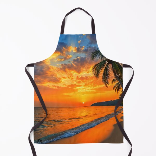 Item preview, Sunset Beach Tropical Palm Tree designed and sold by Fateh-Kro ⭐⭐⭐⭐⭐.