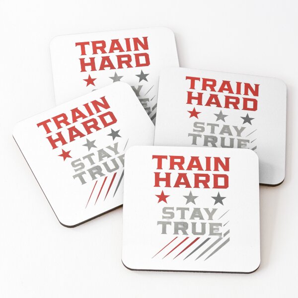 Item preview, Train Hard Stay True – Motivational Fitness Design designed and sold by NaniRm.