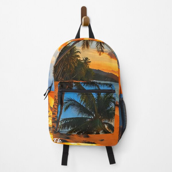 Item preview, Sunset Beach Tropical Palm Tree designed and sold by Fateh-Kro ⭐⭐⭐⭐⭐.
